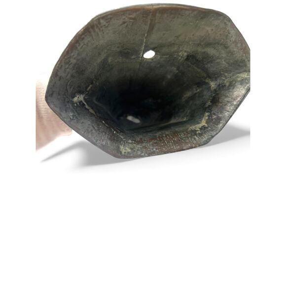 pair vintage 2 silver-plate wall pocket planters sconce wall metal flower Lily - Picture 8 of 11